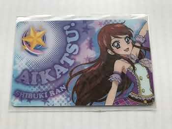 Amazon.co.jp: アイカツ 紫吹蘭 ファン証明書 キラキラ